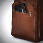 Cognac Leather Backpack by Samsonite – Classic Style
