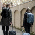 Chic Dark Slate Travel Backpack 28L