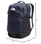 Stylish North Face Laptop Backpack in Navy/Black