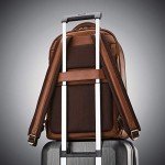 Cognac Leather Backpack by Samsonite – Classic Style
