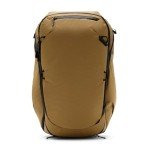 Expandable 45L Luxury Travel Backpack in Coyote
