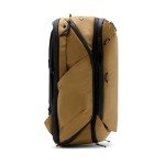 Expandable 45L Luxury Travel Backpack in Coyote