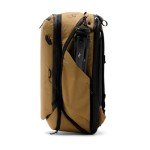 Expandable 45L Luxury Travel Backpack in Coyote