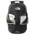 Sleek Black Commuter Laptop Backpack by The North Face