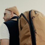 Expandable 45L Luxury Travel Backpack in Coyote
