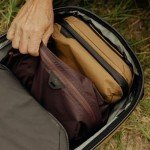Expandable 45L Luxury Travel Backpack in Coyote