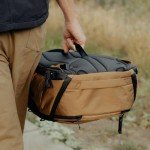 Expandable 45L Luxury Travel Backpack in Coyote