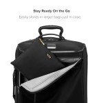 TUMI Luxe Black Foldable Travel Backpack