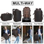 Masa Kawa Vintage Leather Laptop Backpack for Men