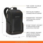 Briggs & Riley Medium Black Backpack Bag
