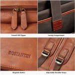 BOSTANTEN Stylish Vintage Leather Backpack for Men