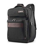 Elegant Black/Brown Business Backpack by Samsonite