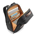 Elegant Black/Brown Business Backpack by Samsonite