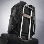 Elegant Black/Brown Business Backpack by Samsonite