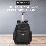 Luxury Rolling Laptop Backpack for Professionals