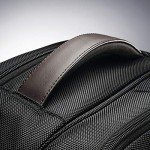 Elegant Black/Brown Business Backpack by Samsonite
