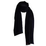 Borges & Scott Luxurious Black Cashmere Scarf