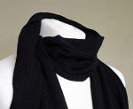 Borges & Scott Luxurious Black Cashmere Scarf