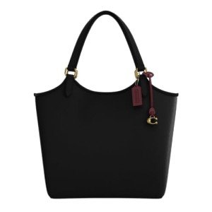 COACH Black Pebble Leather Day Tote