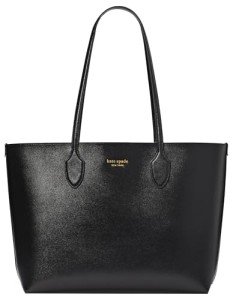 Kate Spade Bleecker Saffiano Black Leather Tote