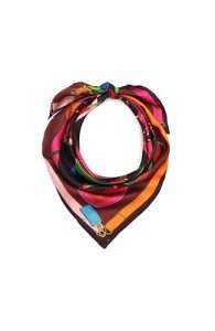Kate Spade Women's Luxury Printed Silk Scarf