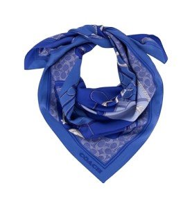 Limited Edition Coach Tabby Silk Square Scarf