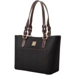 Dooney & Bourke Saffiano Black Gretchen Tote