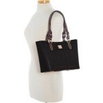 Dooney & Bourke Saffiano Black Gretchen Tote