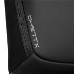 Galaxy Weave Black Travel Backpack for 18-inch Laptops