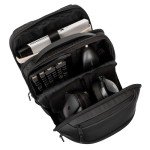 Galaxy Weave Black Travel Backpack for 18-inch Laptops