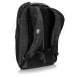 Galaxy Weave Black Travel Backpack for 18-inch Laptops