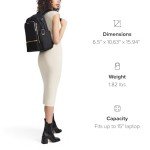 TUMI Voyageur Celina Women's Travel Backpack - Black