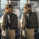 Luxury Water-Resistant Travel Laptop Backpack - 20L