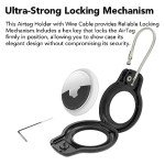 Airtag Holder Keychain Set - 4 Pack