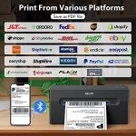Bluetooth Wireless 4x6 Shipping Label Printer