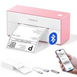 MUNBYN Bluetooth Thermal Label Printer & Scale Combo