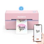 MUNBYN 130B Bluetooth Label Printer and Scale