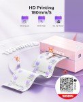 MUNBYN 130B Bluetooth Label Printer and Scale