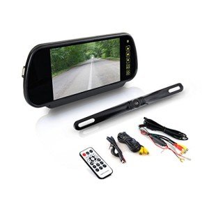 Pyle Rear View Mirror Backup Camera System
