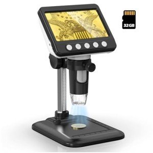 4.3" LCD USB Digital Microscope with 1000X Magnification