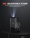 Mini Projector with WiFi, Bluetooth, and Auto Focus