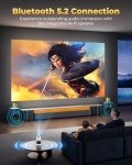 OPOQO 4K Mini Projector with WiFi & Bluetooth