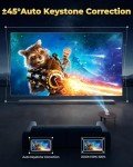 OPOQO 4K Mini Projector with WiFi & Bluetooth