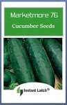 50 Heirloom Marketmore 76 Cucumber Seeds