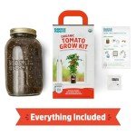 Organic Cherry Tomato Windowsill Planter Kit