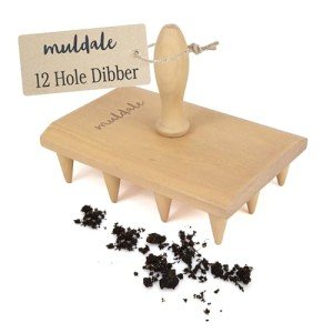 Muldale Multi-Seed Dibber Tool for Gardening