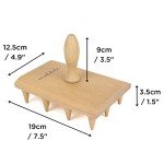 Muldale Multi-Seed Dibber Tool for Gardening