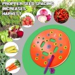 Color-Coded Seed Planting Template and Tool Kit