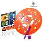 Color-Coded Seed Planting Template and Tool Kit