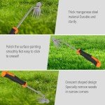 Portable Garden Weed Puller with Rubber Handle